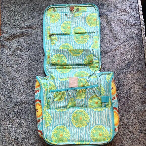 Amy Butler For Kalencom Sweet Traveler Ultimate Toiletry Bag Organic Cotton - Picture 6 of 15